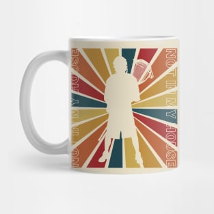 Retro Lacrosse Goalie, Vintage LAX Goalie Mug